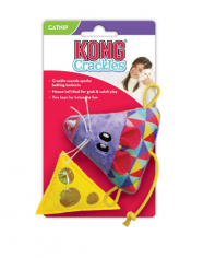 kong crackles&cheez mouse 2-pk3
